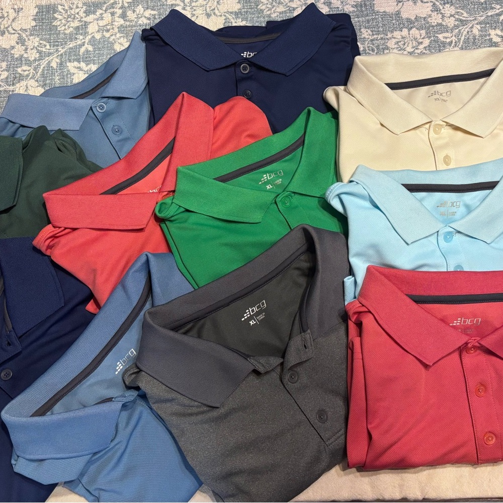 Classic Men's Polo Shirts - Assorted Colors